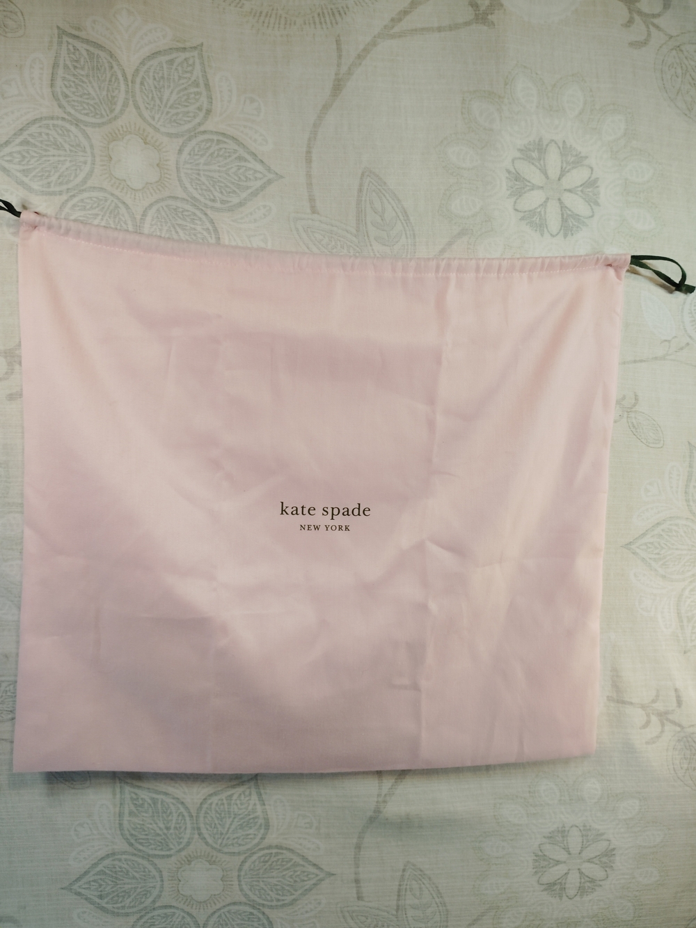 Kate Spade Pink Drawstring Dust Bag